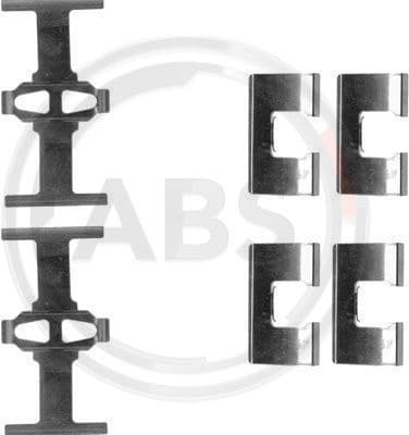 Accessory Kit, disc brake pad 1203Q