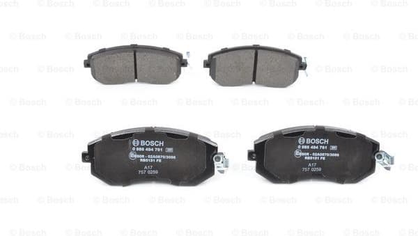 Brake Pad Set, disc brake 0986494761 - image 3