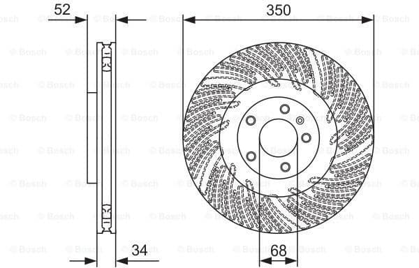 Brake Disc 0986479D28 - image 2