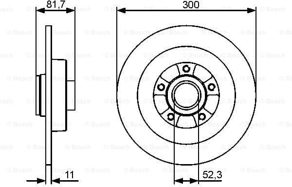 Brake Disc 0986479446