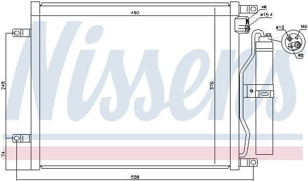 Condenser, air conditioning 940069