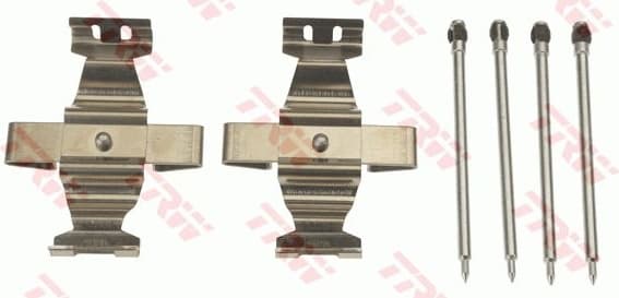 Accessory Kit, disc brake pad PFK640