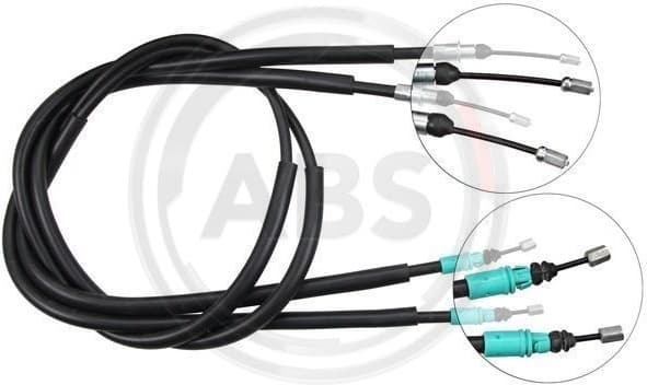 Cable Pull, parking brake K10355