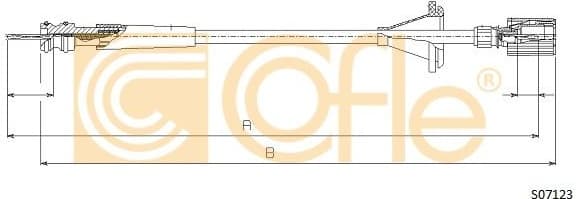 Speedometer Cable S07123 - image 2