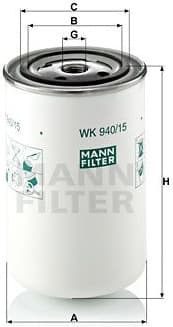 Fuel Filter WK940/15