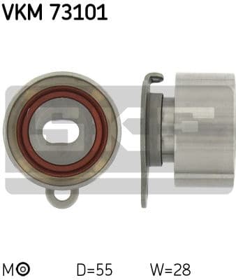 Tensioner Pulley, timing belt VKM 73101