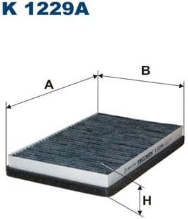 Filter, cabin air K1229A