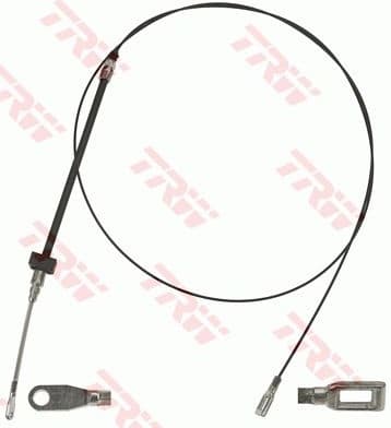 Cable Pull, parking brake GCH278