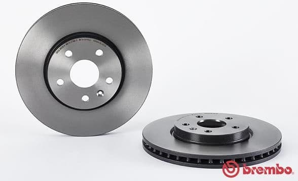 Brake disc, 1pcs FRONT, Top Quality 09.A820.11 - image 2