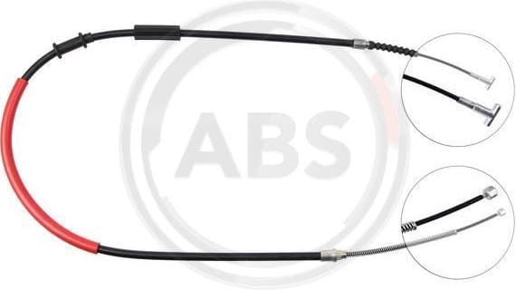 Cable Pull, parking brake K13137