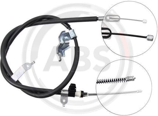 Cable Pull, parking brake K16547