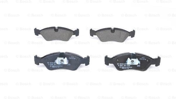 Brake Pad Set, disc brake 0986491900