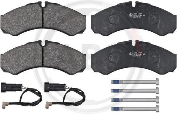 Brake Pad Set, disc brake 37299