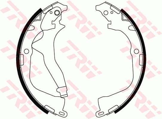 Brake shoes, Top Quality GS8800