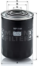 Oil Filter WP1144