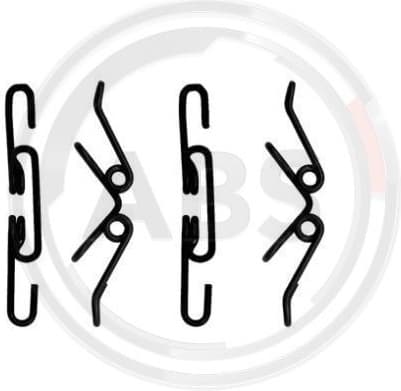 Accessory Kit, disc brake pad 1220Q