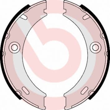 Brake Shoe Set, parking brake ESSENTIAL LINE S50513