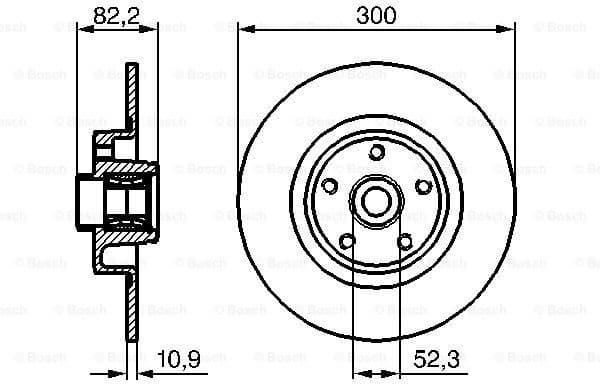Brake Disc 0986479280 - image 2