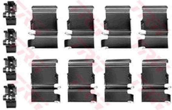 Accessory Kit, disc brake pad PFK374