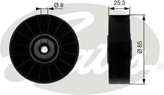 Deflection/Guide Pulley, V-ribbed belt DriveAlign™ T38093