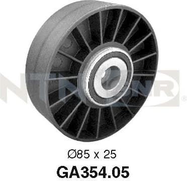 Deflection/Guide Pulley, V-ribbed belt GA354.05