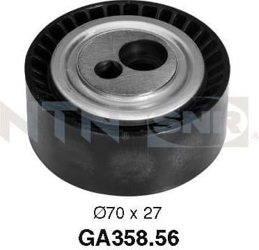 Tensioner Pulley, V-ribbed belt GA358.56