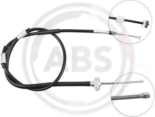 Cable Pull, parking brake K12807