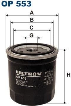Oil Filter OP553
