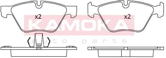 Brake Pad Set, disc brake JQ101175