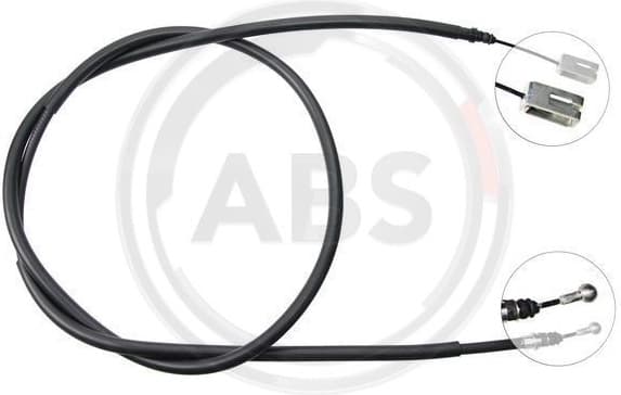 Cable Pull, parking brake K16498