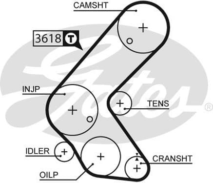 Timing Belt PowerGrip™ 5563XS