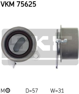 Tensioner Pulley, timing belt VKM 75625