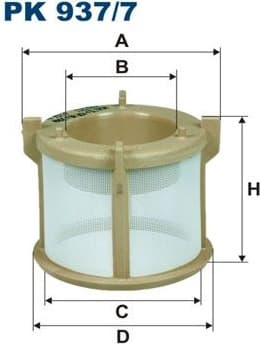 Fuel Filter PK937/7