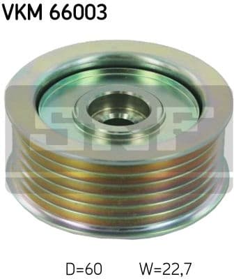 Deflection/Guide Pulley, V-ribbed belt VKM 66003