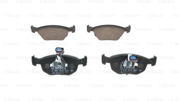 Brake Pad Set, disc brake 0986424352