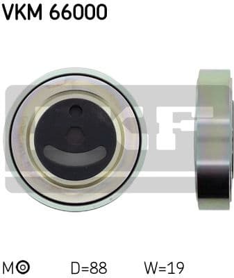 Belt Tensioner, V-ribbed belt VKM 66000