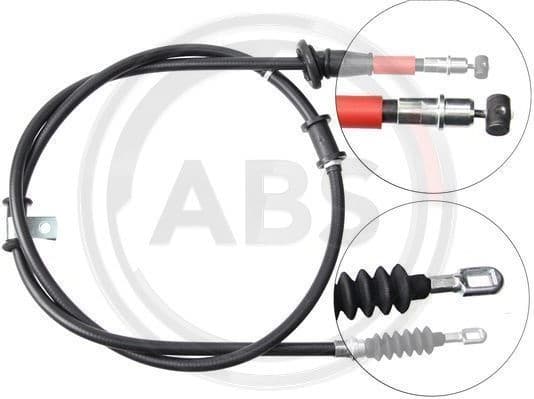 Cable Pull, parking brake K19637