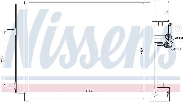 Condenser, air conditioning ** FIRST FIT ** 940043