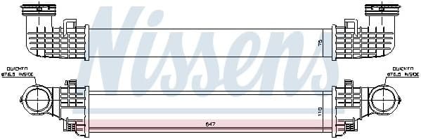 Charge Air Cooler ** FIRST FIT ** 96434