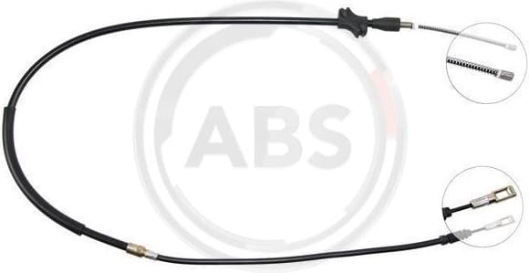 Cable Pull, parking brake K10076
