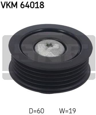 Tensioner belt VKM64018 - image 2