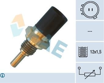 Sensor, coolant temperature 33450
