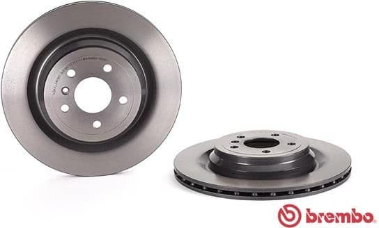 Brake discs kit rear, (2pcs), Top Quality 09.A959.11 - image 2