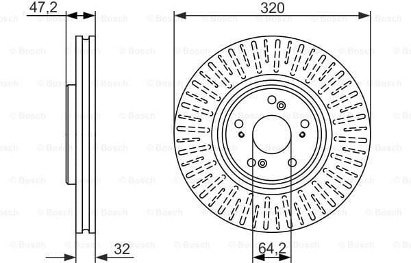 Brake Disc 0986479741 - image 2