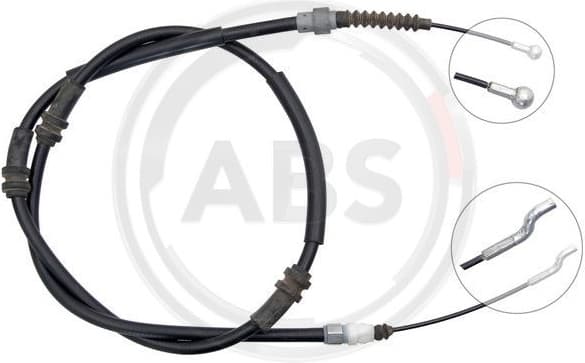 Cable Pull, parking brake K19852