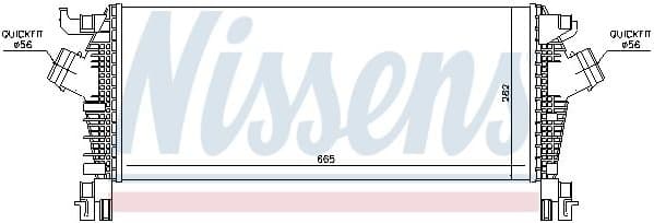 Charge Air Cooler ** FIRST FIT ** 96463