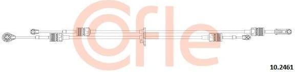 Cable Pull, manual transmission 10.2461