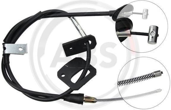 Cable Pull, parking brake K12617