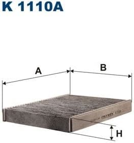 Filter, cabin air K1110A