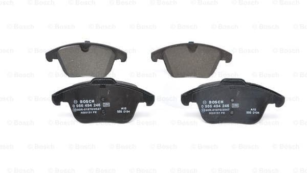 Brake Pad Set, disc brake 0986494246 - image 3
